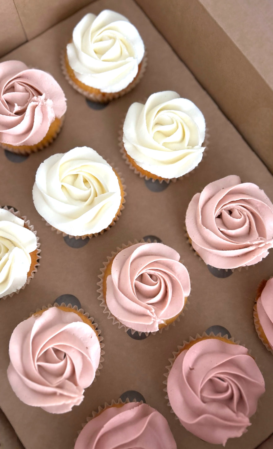 Pink cupcakes