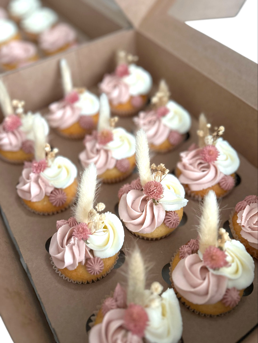 Pink cupcakes