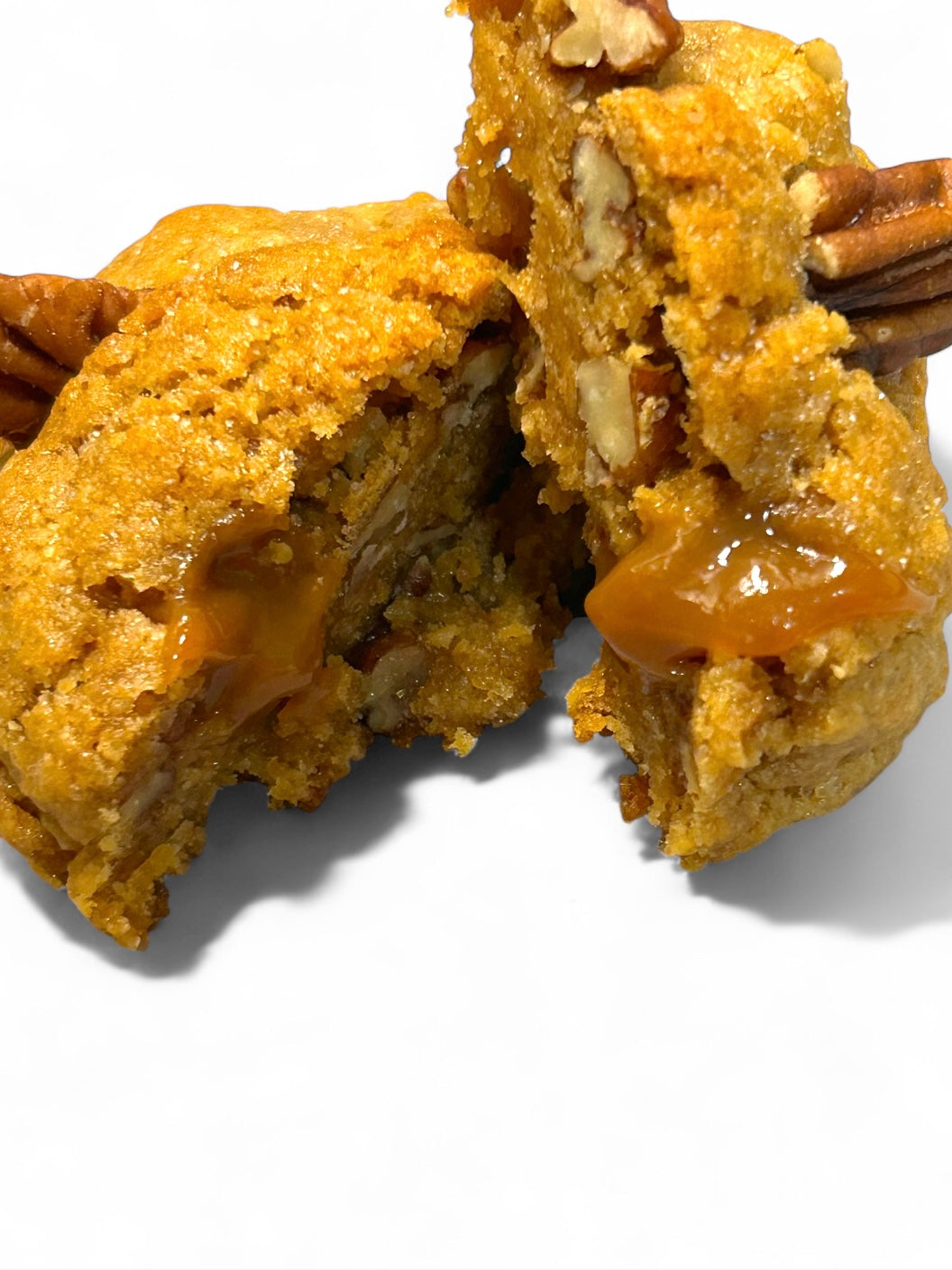 Salty caramel crunch cookie