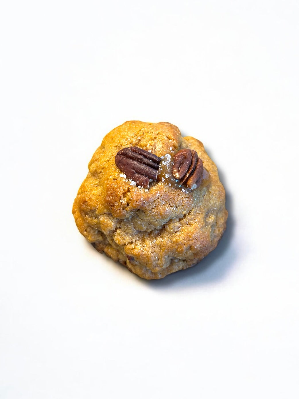 Salty caramel crunch cookie