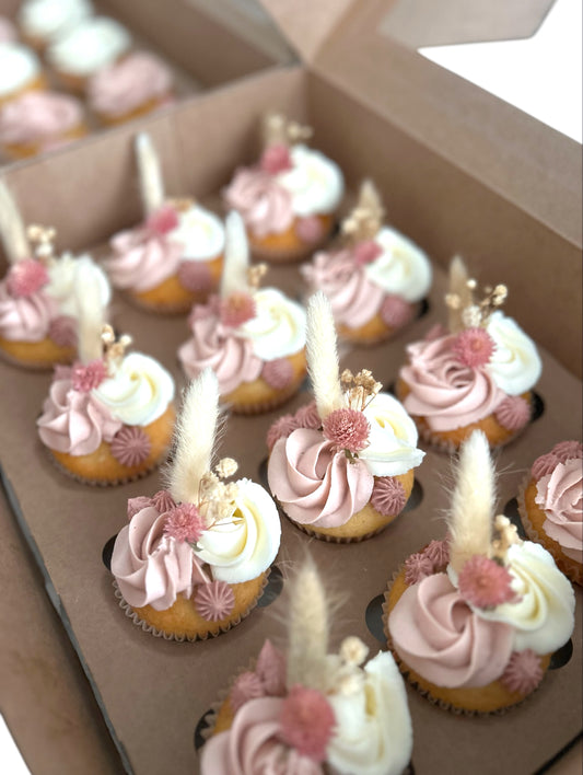 Pink cupcakes