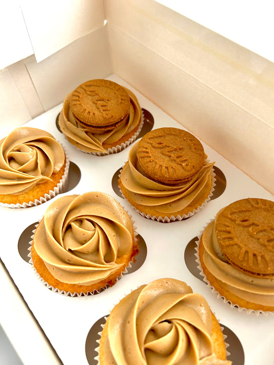 Lotus Biscoff cupcakes